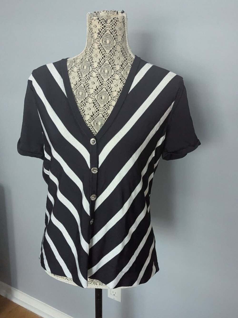 Ralph Lauren striped top with short sleeves